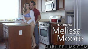 NubileFilms - Hot Daughter Fucks Moms Boyfriend