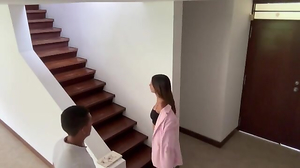 Ravaging my real estate client while his fiancée  the kitchen of his future home,fury I tempt this young on the stairs displaying my snatch and wrath,wrath then he secretly boinks me